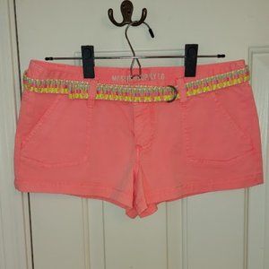 Mossimo Supply Co. Coral/Peach Low Rise Shorts